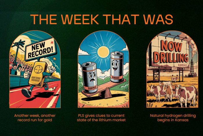 Weekly Wrap: Gold Momentum, Lithium Reset, Hydrogen Drilling