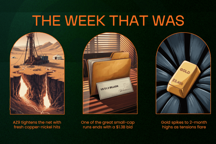 Weekly Wrap: Gold Climbs, Copper Hits and a 28-Bagger Gets Bought