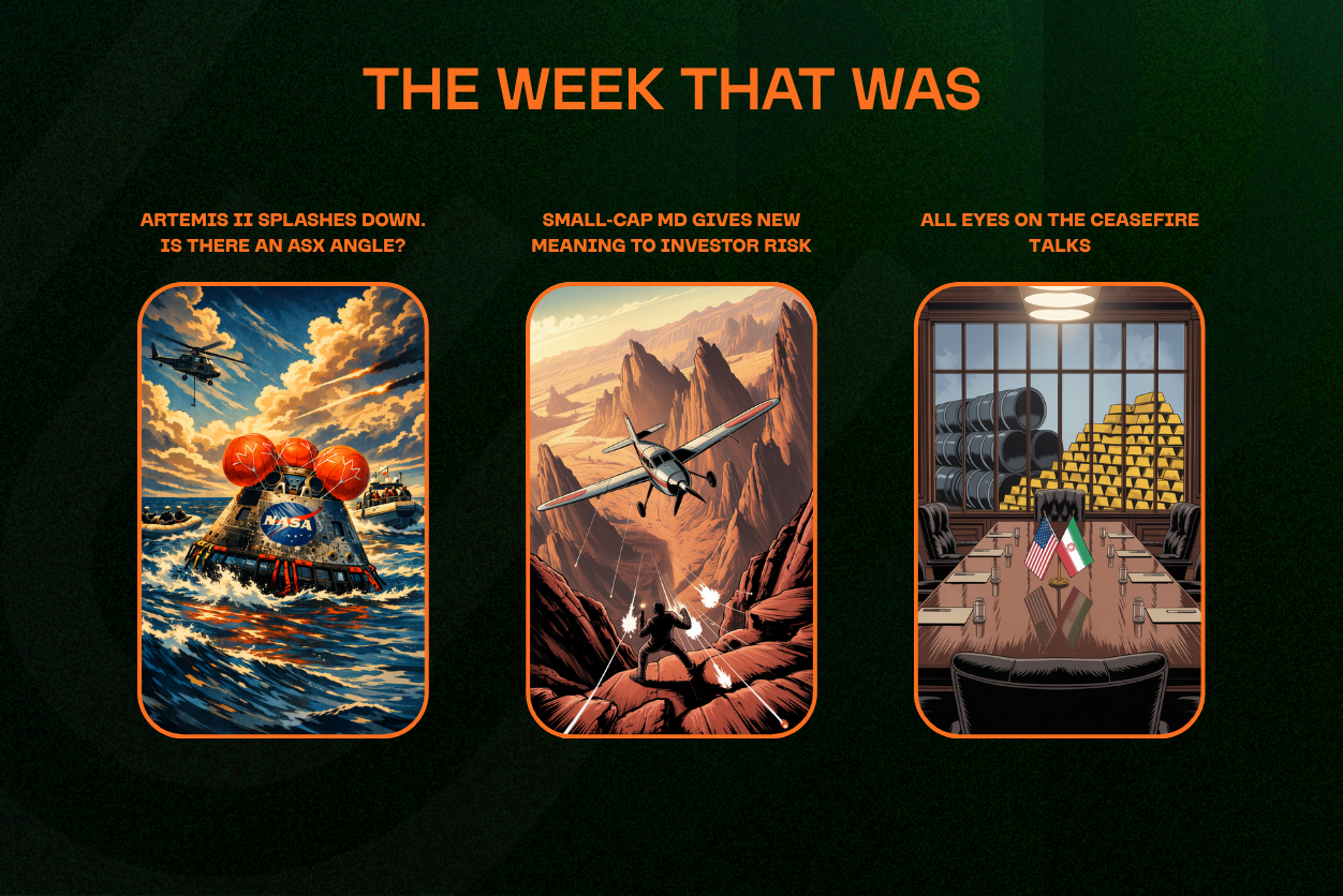 Lunar Missions, Middle East Markets, and Cartel Shots