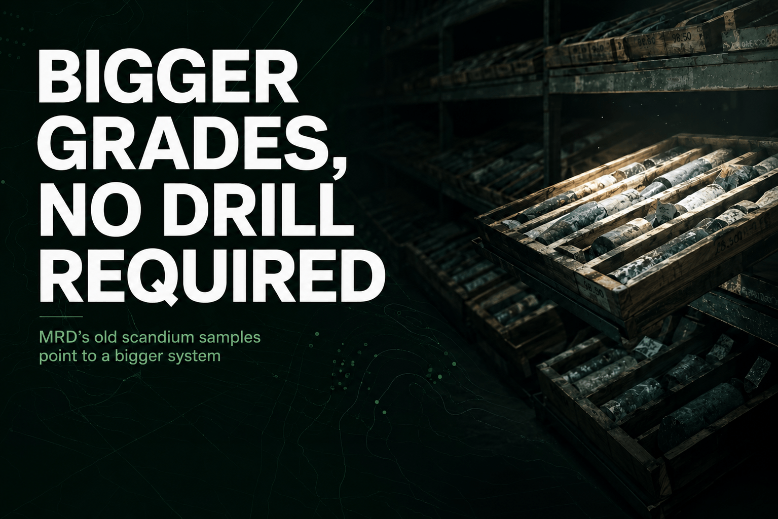 MRD’s High-Grade Scandium Find