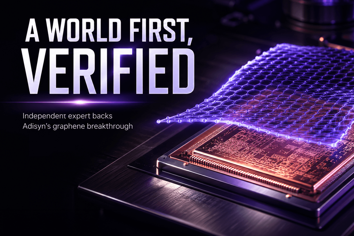 Adisyn Hits World-First Breakthrough