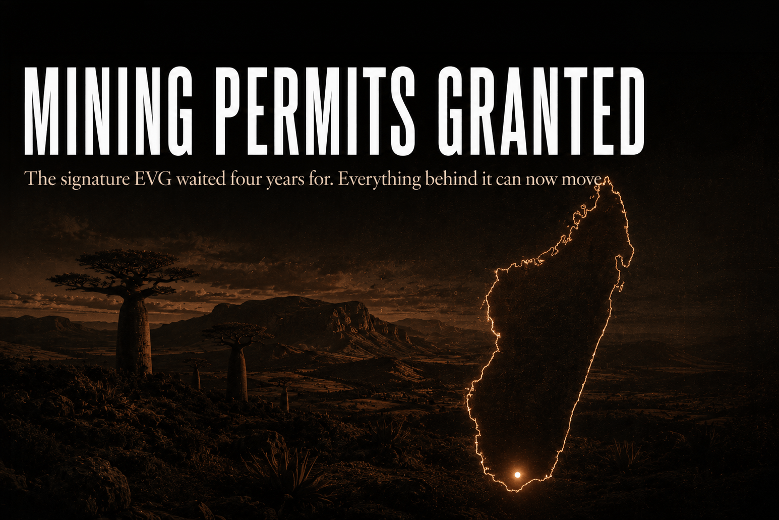 Evion Lands Maniry Mining Permits