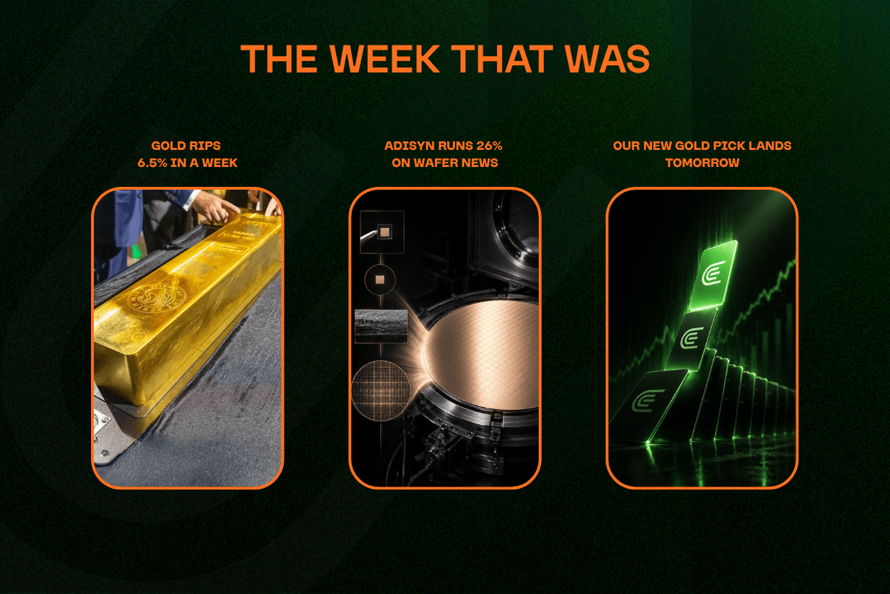 Diggers 2026, Gold’s Best Week, Copper’s Record
