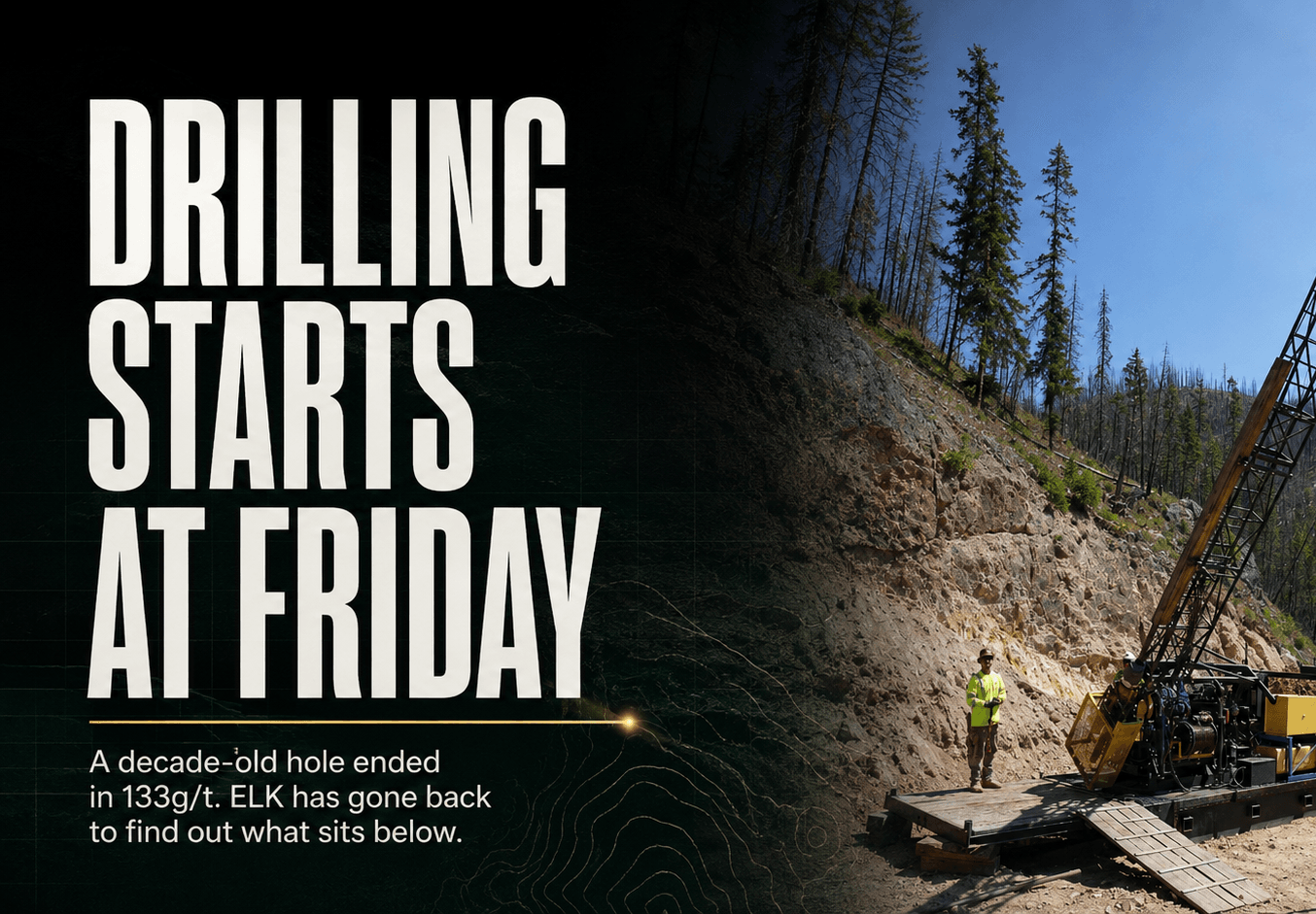Elk Range Starts Idaho Drilling