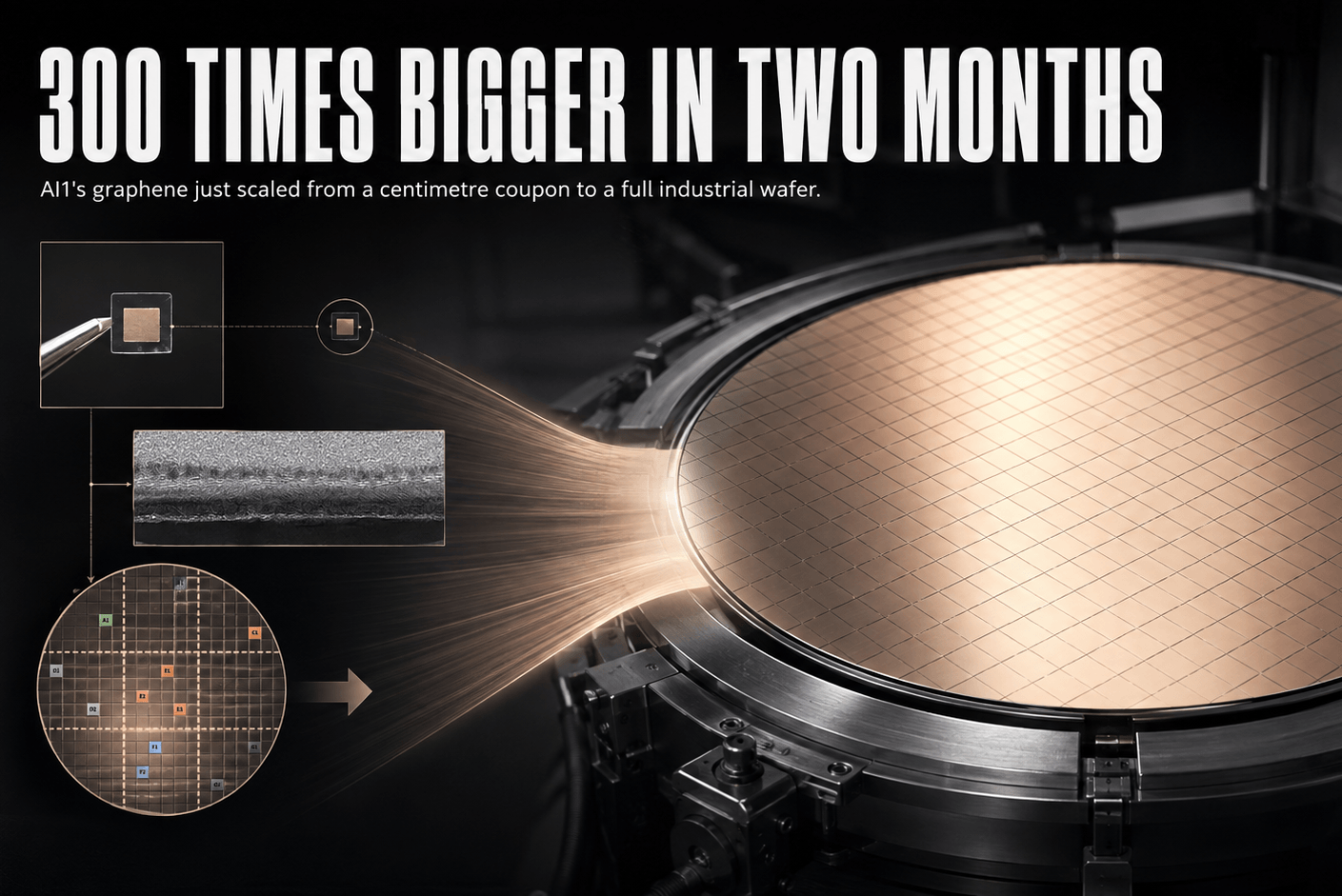 Adisyn Puts Graphene on Full Industrial Wafer