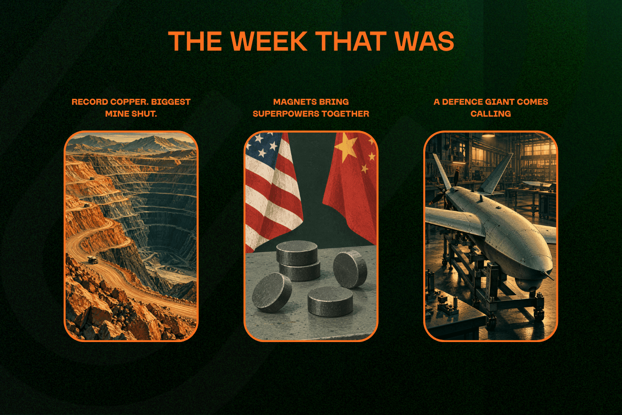 Wharfie Time Ends, Copper’s Record Begins