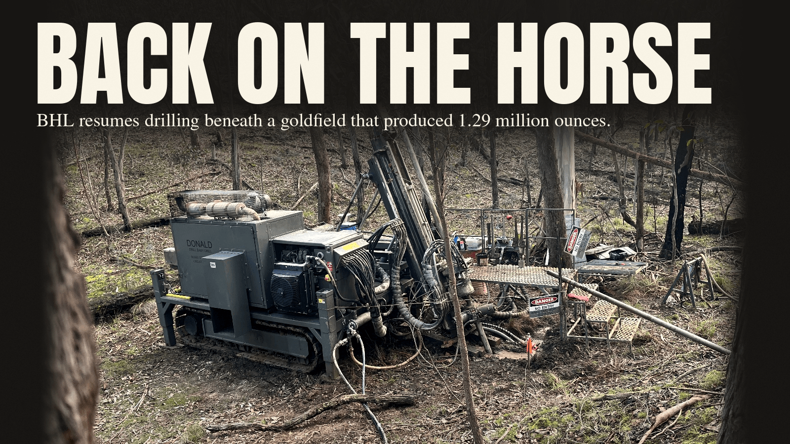 BHL Restarts Mt Egerton Drilling