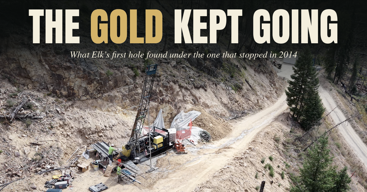 Elk Range Hits 290m of Gold in First Hole